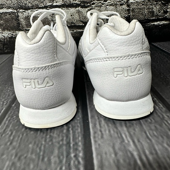 Fila Womens Classico 18 5CM00152-100 White Casual Shoes Sneakers Size 8 - Picture 10 of 11